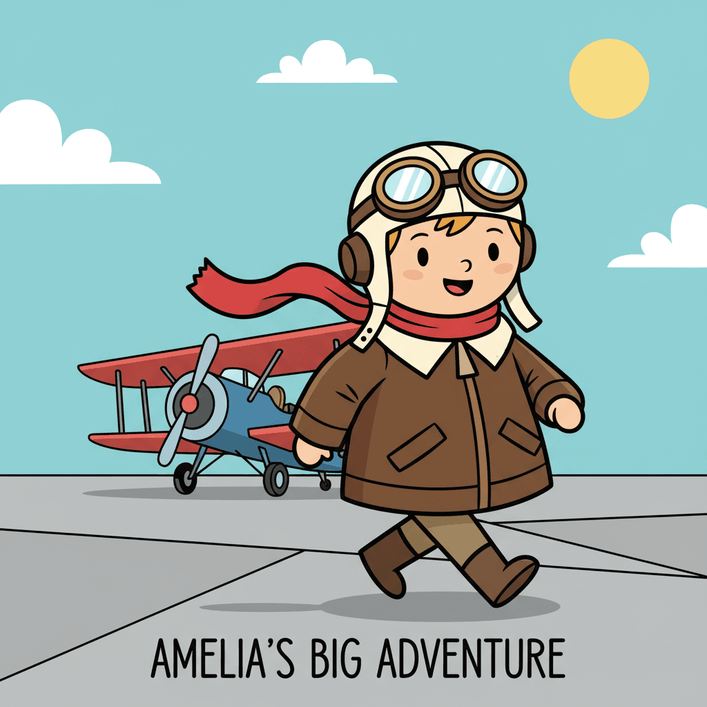 caminhando pela pista de decolagem