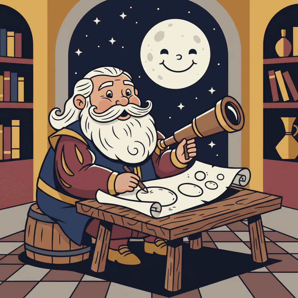 desenhando as fases da lua