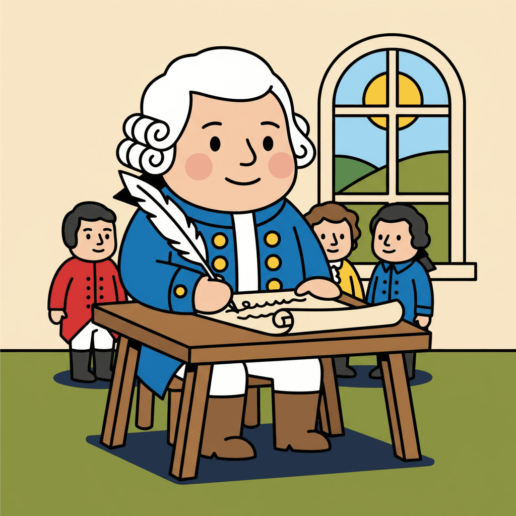 assinando um documento com pena