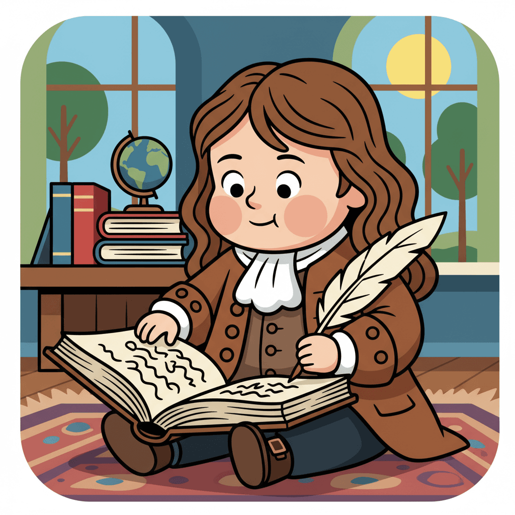 escrevendo em um grande caderno de couro