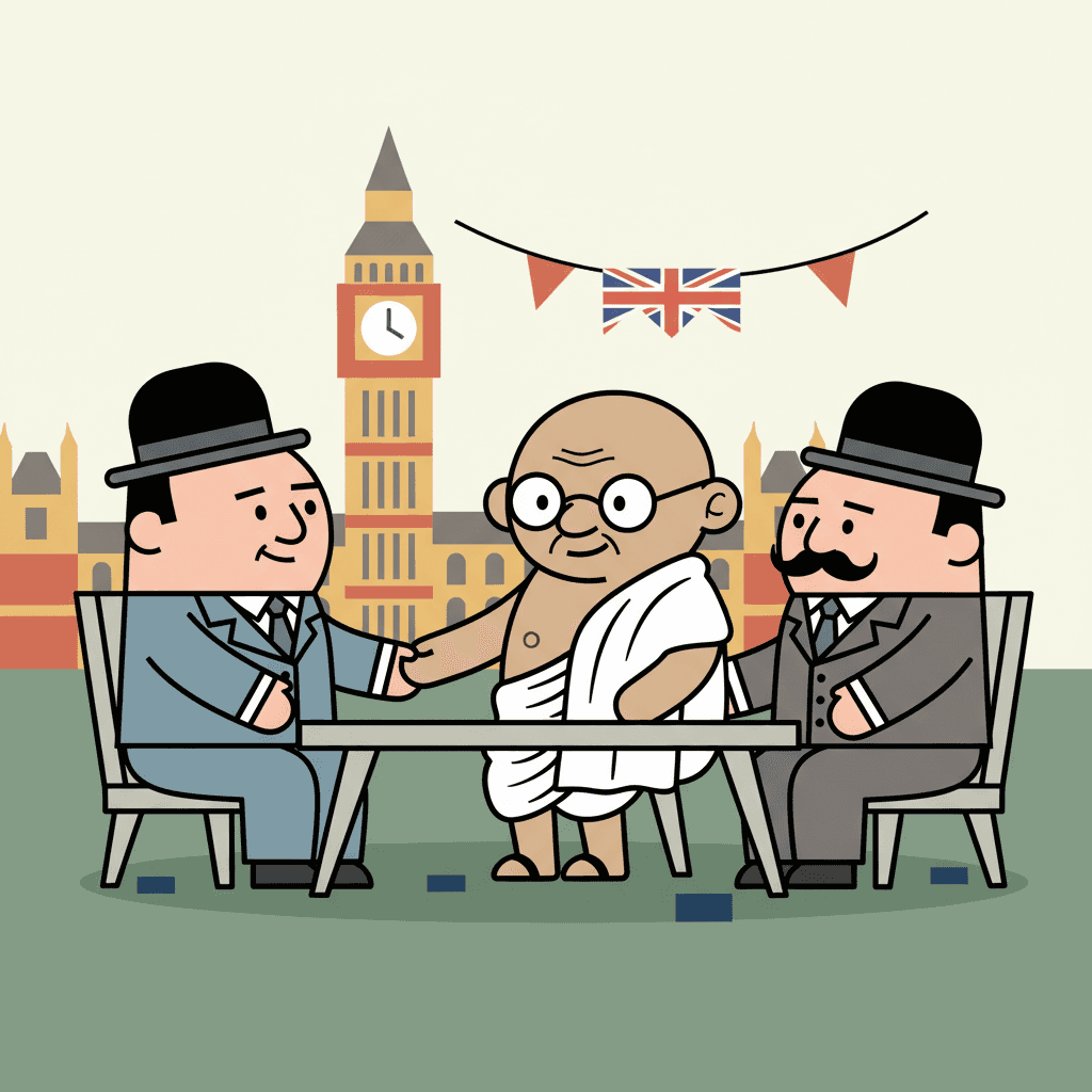 reunindo-se com líderes britânicos em Londres