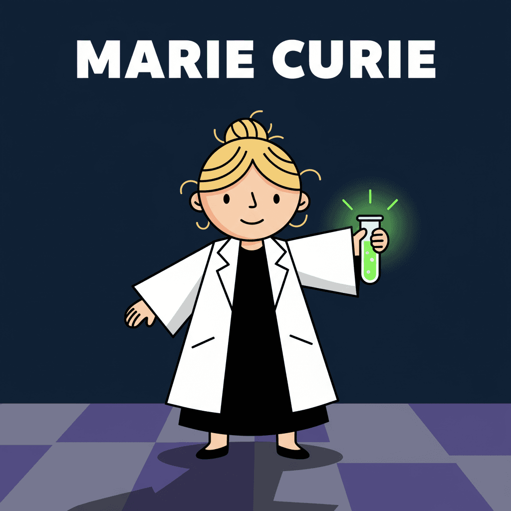 olhando um tubo de ensaio brilhando no escuro