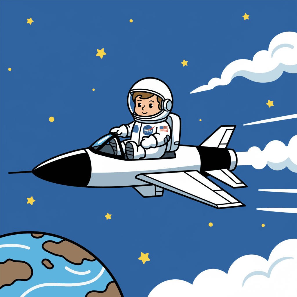 pilotando o avião-foguete X-15