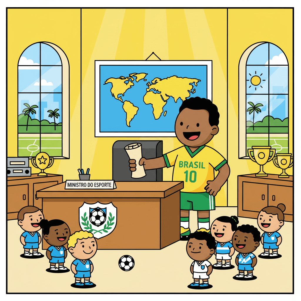 servindo como Ministro do Esporte