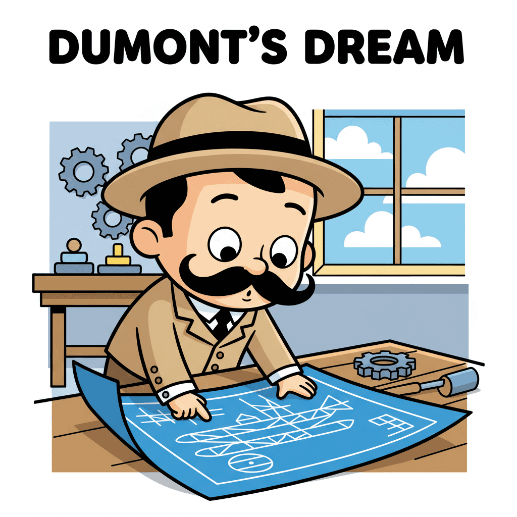 examinando o projeto de uma aeronave