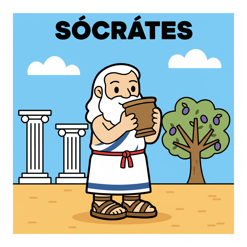 bebendo de uma taça