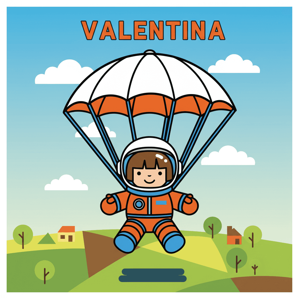 descendo de paraquedas no campo