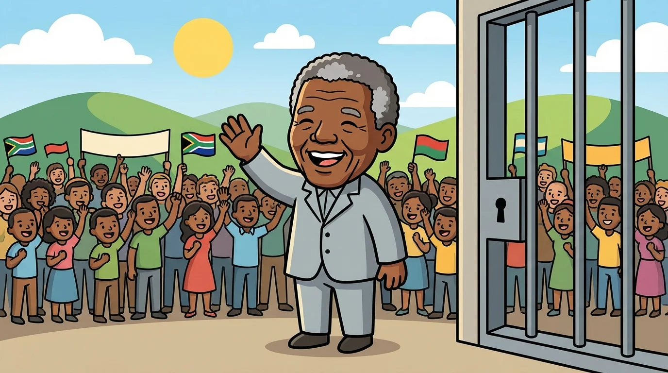 Nelson Mandela - Cena 1